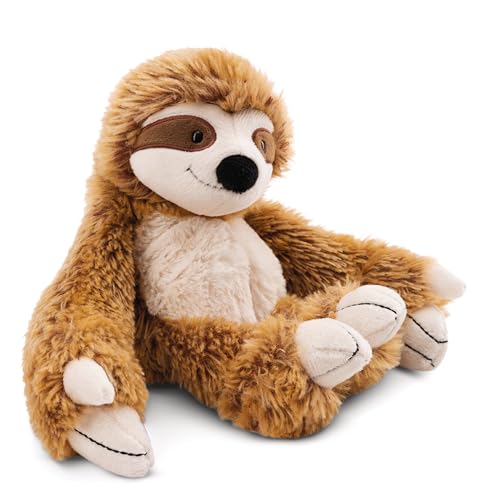 nici kuscheltier faultier slobby 35cm braun mit klettverschluss - 61214