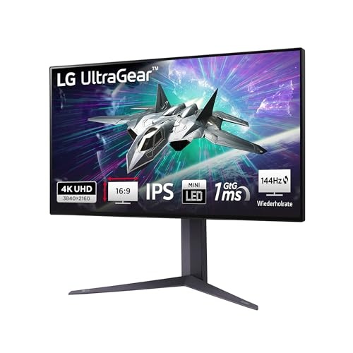 LG 27GR95UM-B.AEU 27" Monitor, FreeSync Premium Pro, Schwarz, QHD, IPS, 144Hz, HDR, G-SYNC Kompatibel