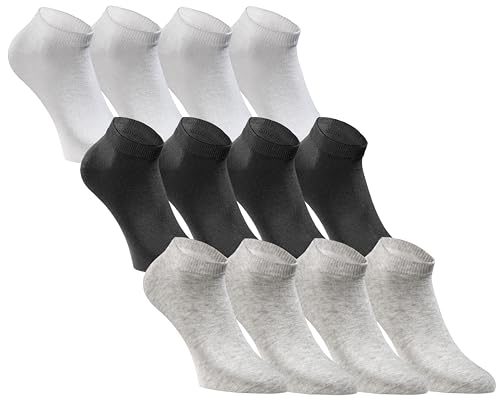 jack & jones sneaker socken 12er set schwarz-weiß-grau kurze baumwolle gr. 39-42