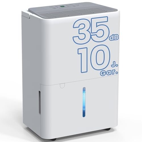 newentor luftentfeuchter elektrisch 12l leise 35dB für keller bis 122m