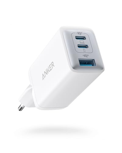 anker usb c ladegerät nano ii 65w 3-port pps schnellladegerät für macbook und ipad