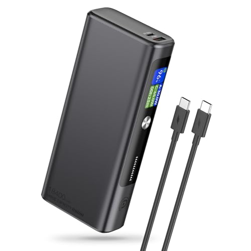 poweradd pro 130w powerbank 18400 mAh tragbares laptop-ladegerät 3-port-kompatibel mit iphone 15, samsung, macbook, dell