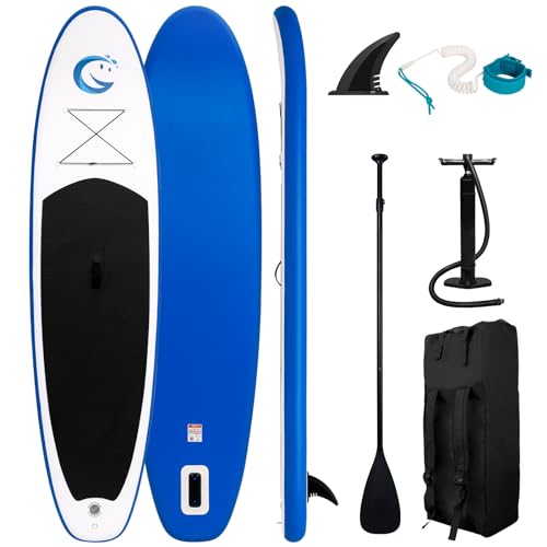 funwater aufblasbares stand up paddle board mit zubehör für alle könnensstufen