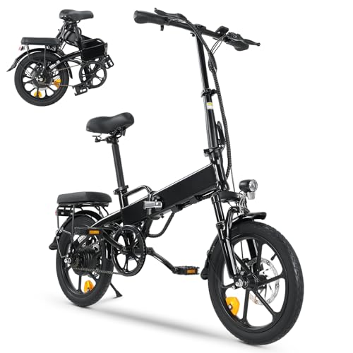 klappbares elektrofahrrad 14/16 zoll 250w 7.8ah akku 70 km reichweite falt-pedelec