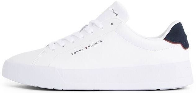 tommy hilfiger th court sneaker schwarz, 61,56 statt 73