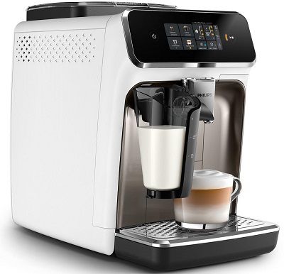 philips kaffeevollautomat ep2333/40 weiß-chrom 378 statt 420