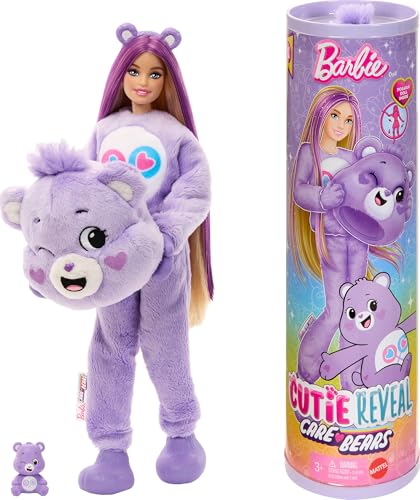 barbie-puppe mit accessoires, glücksbärchis jcn94 und jcn96 für je 17,99
