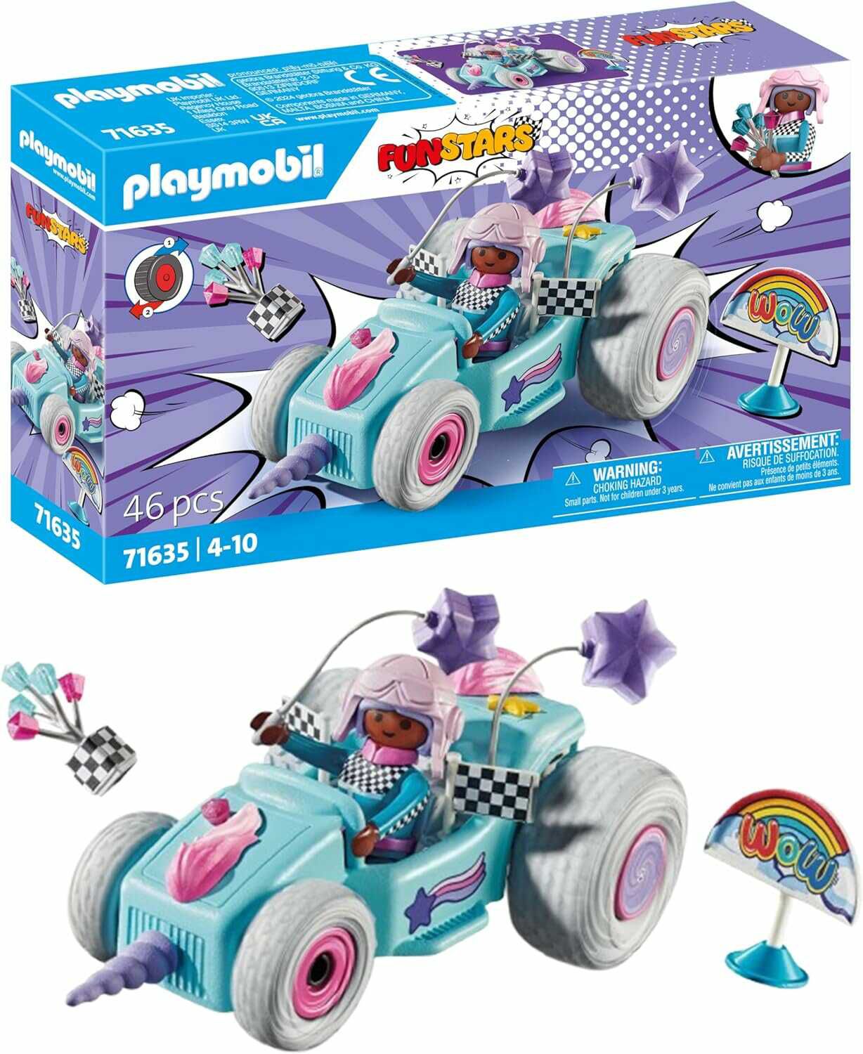 playmobil funstars einhorn rennabenteuer 71635  magisches spielset
