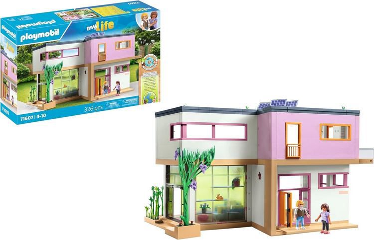 playmobil mylife 71607 wohnhaus mit wintergarten, 84,89 euro statt 100 euro