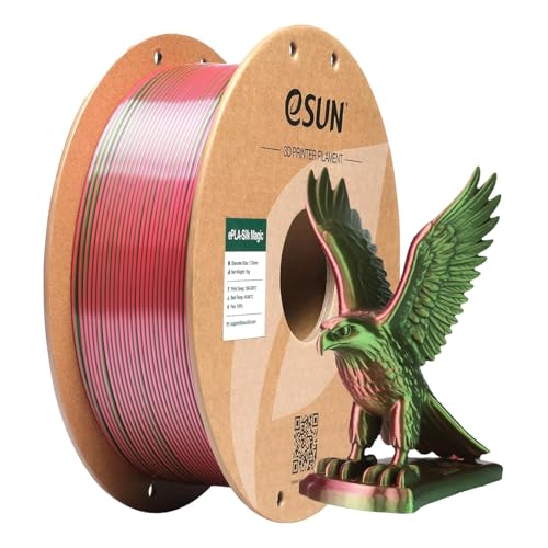 Produktbild: eSUN PLA Silk 2-Farben Filament 1,75mm 8,24/Kg (Amazon Prime)