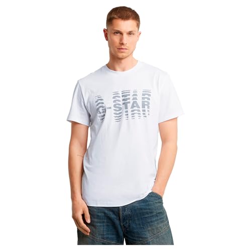 Produktbild: g-star raw shattered t-shirt in grau regulär fit