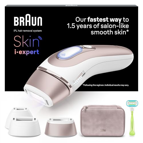 braun smart IPL skin iexpert haarentfernung für zuhause mit app und aufbewahrungstasche