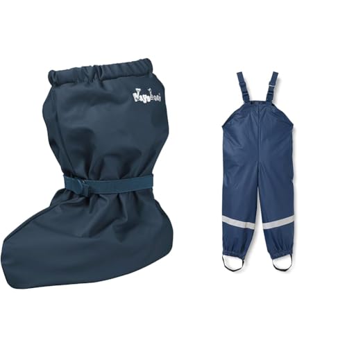 Produktbild: playshoes regenschuh marine, wind- und wasserdichte regenhose 116
