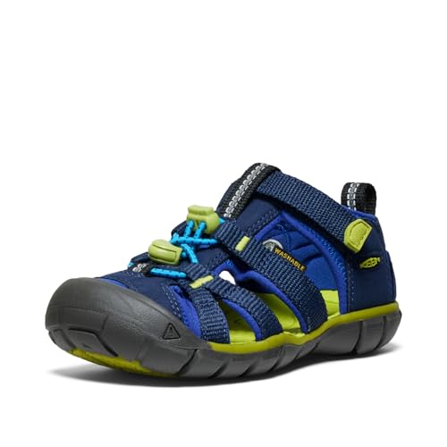 Produktbild: KEEN Kinder Sandalen Seacamp II CNX, Naval Academy Chartreuse, 30 EU