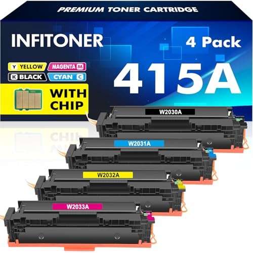 415A 415X Toner mit Chip kompatibel für HP Color LaserJet Pro MFP M479