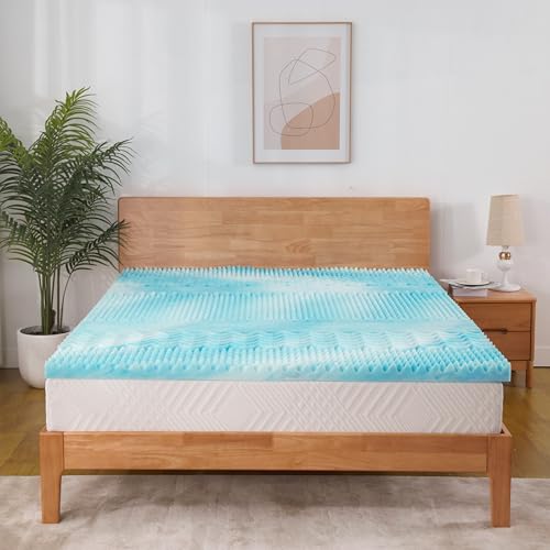 essence sleep matratzentopper 160x200 cm schaumstoff 7-zonen ergonomisch 5 cm dick