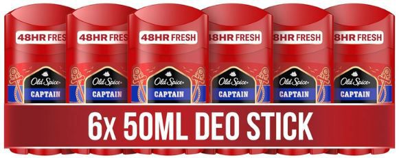 old spice captain deo stick 6x 50ml zu 15 statt 22