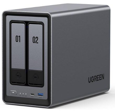 ugreen nasync dxp2800 2-bay nas desktop 339,99 euro statt 400 euro