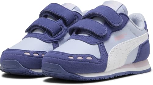 puma baby sneaker cabana racer sl 20 v, weiß blau mauve, größe 26 eu