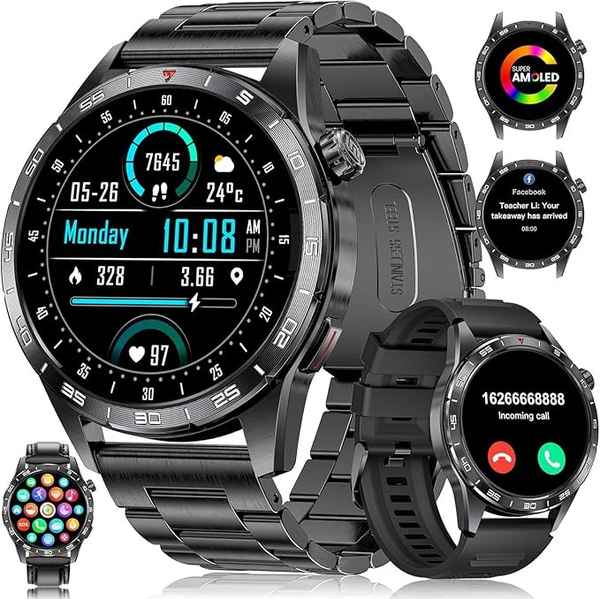 lige smartwatch herren mit 1.43