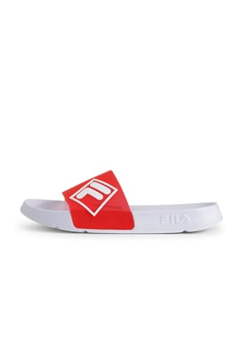 Produktbild: fila morro bay lugo slide sandal rot-weiß 43 eu herren