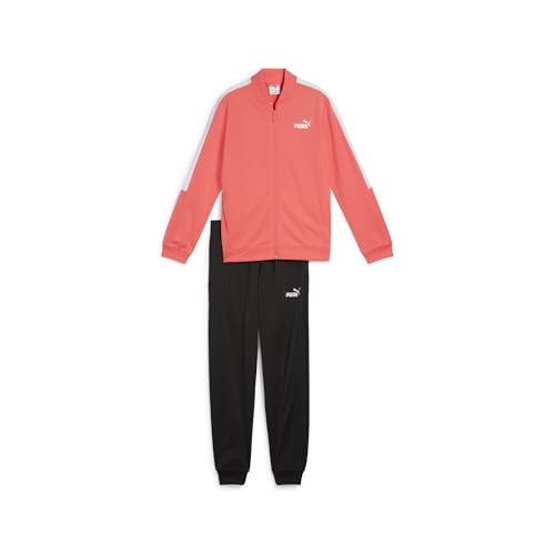puma mädchen baseball anzug poly gestrickt peach frost 152