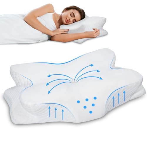 enighs nackenkissen memory foam kissen für ergonomischen schlaf