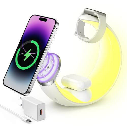 4 in 1 kabelloses ladegerät vafoton 15w für phone 15/16, watch 9, airpods 2/3/pro