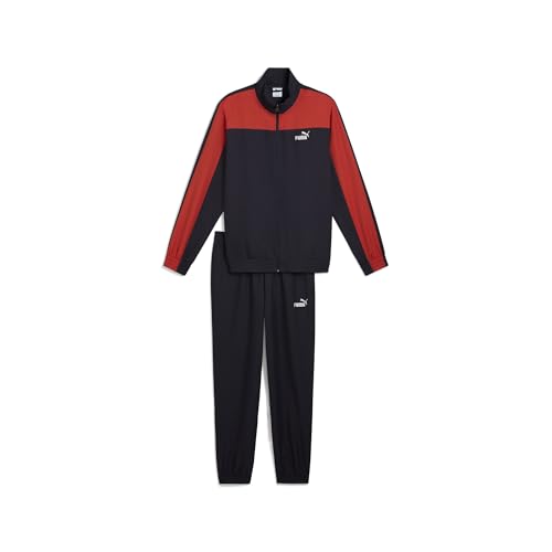 puma woven colorblock tracksuit unisex gewebte anzüge new navy