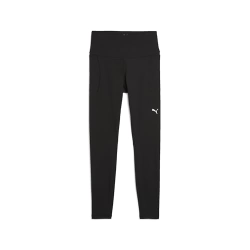 puma baby strumpfhose cloudspun soft hw fl tight, schwarz-weiß, größe L