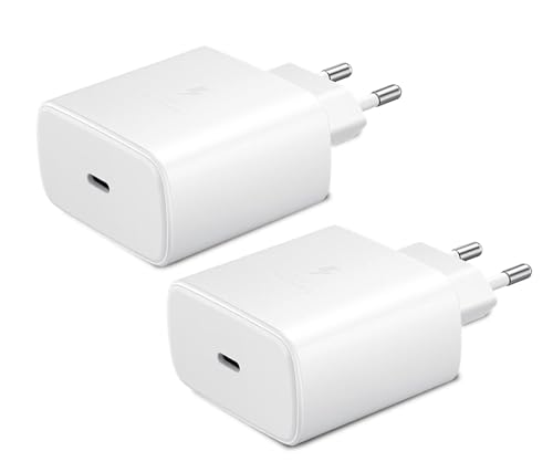 45W usb typ-c schnellladegerät für samsung galaxy s24 s23 s22 s21 ultra note 15