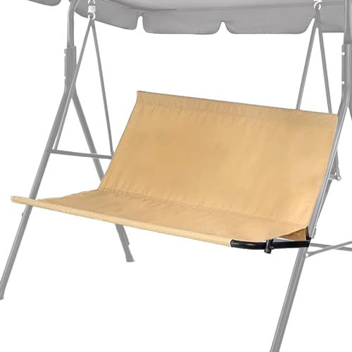 ersatz schaukel sitzbezug 115 x 48 x 48 cm für hollywoodschaukel, wasserdicht, beige