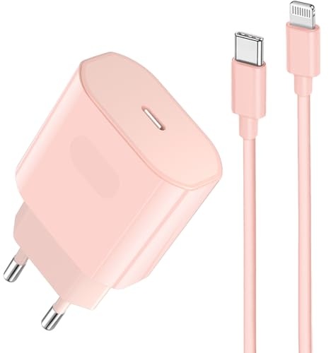 iphone 25w schnellladegerät mit 2m usb c ladekabel für 14/13/12/11/pro max/mini/se/xr/x/xs max