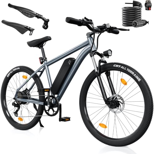 finbike e bike 26" mit usb-slot, 10400mAh akku, 7-gang, 100km reichweite, 250W