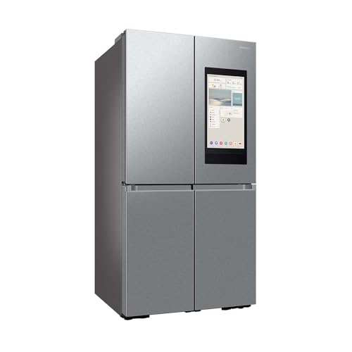 samsung rf65dg9h0esref kühlgefrierkombination, ai energy mode, edelstahl
