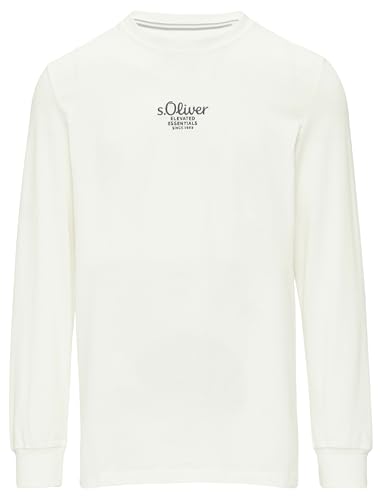 s.Oliver langarmshirt mit logo stickerei für damen und herren