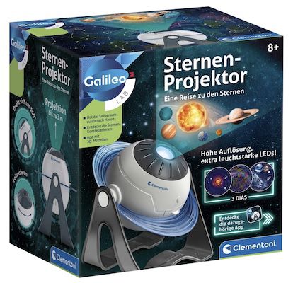 Clementoni Galileo Lab Sternen-Projektor Planetarium Spielzeug für Kinder