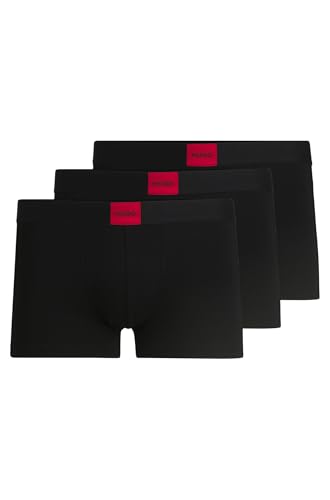hugo trunk triplet galaxy - boxershorts für männer im 3er-pack