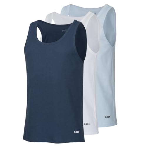 BOSS Tank Top Classic 3er Pack für Herren, vielseitig und bequem