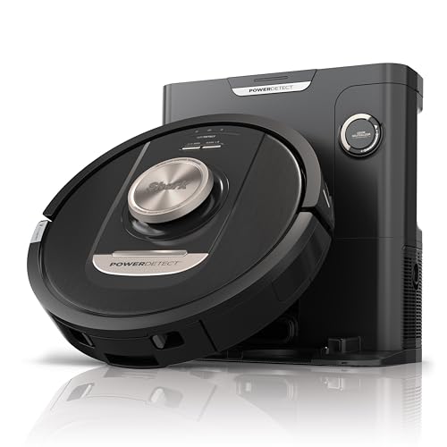 saugroboter shark powerdetect selbstleerend mit lidar-navigation, anti-allergen, schwarz RV2820VEEU