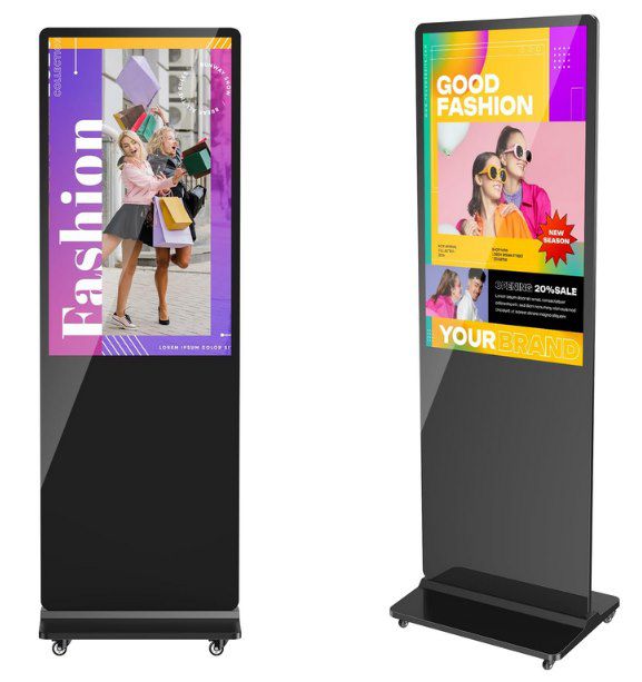Produktbild: jaszdot 43 zoll digitaler kundenstopper für 699,50 euro statt 1.067 euro