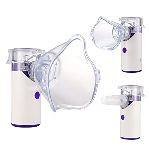 inhalatorgerät jmfbeauty 3in1 wiederaufladbar für effizientes inhalieren lila