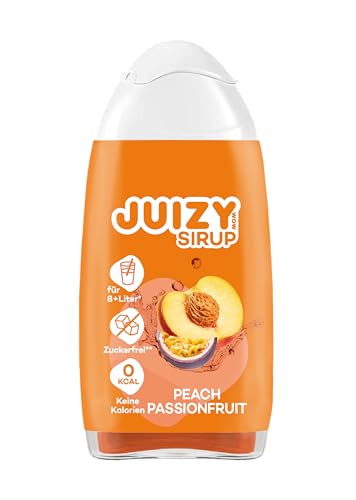 zuckerfreier sirup peach passionfruit 65ml von julienco - low calorie Getränk