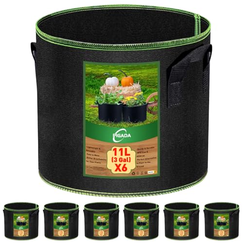 tomaten kübel pflanzsack 11 l wiederverwendbare pflanztasche 6 stück für kartoffeln gemüse blumen