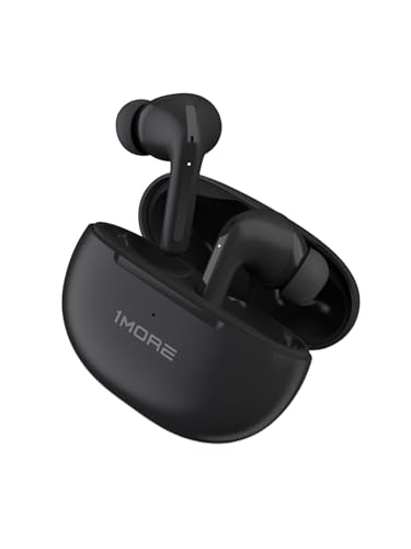 1more q20 kopfhörer bluetooth 5.3, in ear earbuds mit active noise cancelling, 30 std. spielzeit, schwarz