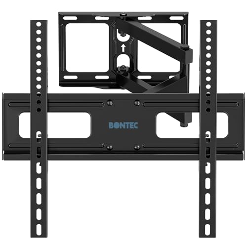 bontec tv wandhalterung schwenkbar neigbar für 26-55 zoll fernseher vesa 400x400mm