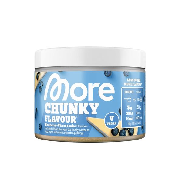 Blueberry Cheesecake, MORE Chunky Flavour, 150 g