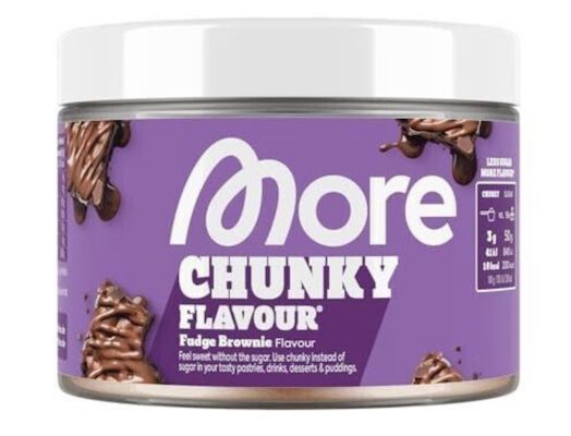 more nutrition chunky flavour 150g, verschiedene sorten, ab 9 statt 13