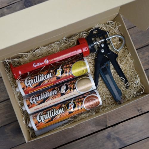 grillikon geschenkset lehrling 3 soßen mix 300 ml kartusche