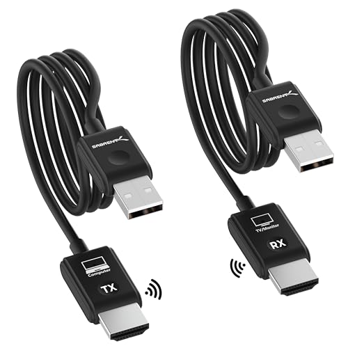 sabrent wireless hdmi transmitter receiver 1080p 60hz 5 ghz plug play für pc laptop projektor